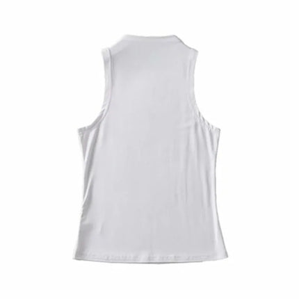 Sexy Crop Tops Black Halter Tank Top Women Summer Camis Turtleneck Camisole Fashion Casual Tube Female Sleeveless Cropped Vest