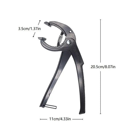 {MX} Aluminum Pan Tongs Pizza Gripper For Deep Pizza Pan Anti Scalding Bowl Holder Stone Pot Gripper Clip Hot Plate Clamp