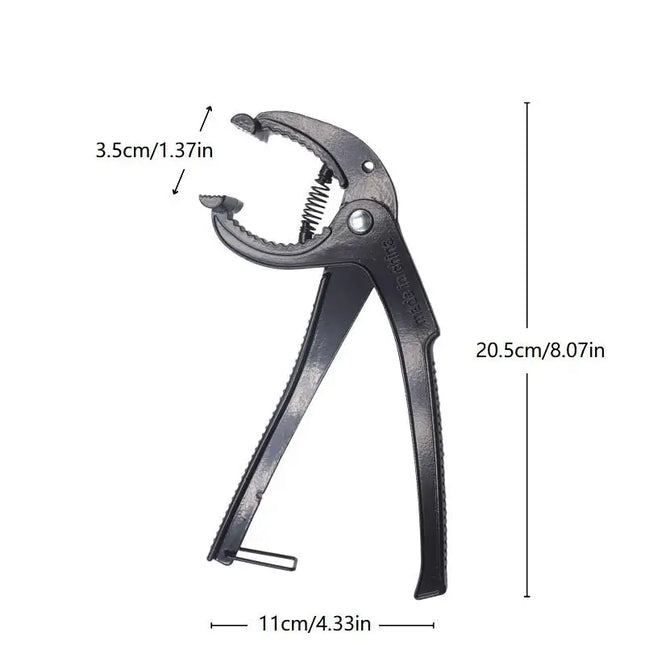 {MX} Aluminum Pan Tongs Pizza Gripper For Deep Pizza Pan Anti Scalding Bowl Holder Stone Pot Gripper Clip Hot Plate Clamp