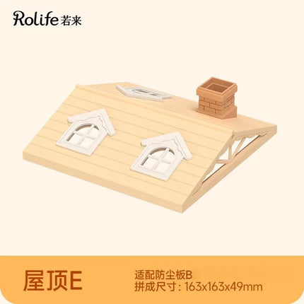 Rolife Super World Cake Shop DIY Houses Building Blocks Assembling Toy Models DIY House Decorations Christmas Birthday Gifts