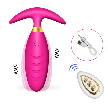 Wireless Remote Control Anal Vibrator Female Male Masturbator Prostate Massager Stimulator Butt Plug Vibrators Sex Toy for Men