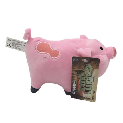 18cm Anime Gravity Falls Waddles Pig Kawaii Animal Soft Pillow Doll Toy Cute Action Figure Ornament Kids Charm Birthday Gifts