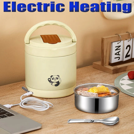 1.8L Electric Lunch Box Portable Food Warmer Heater Lunch Boxes for Adults Food Heating Boxes Container for Car Truck Students