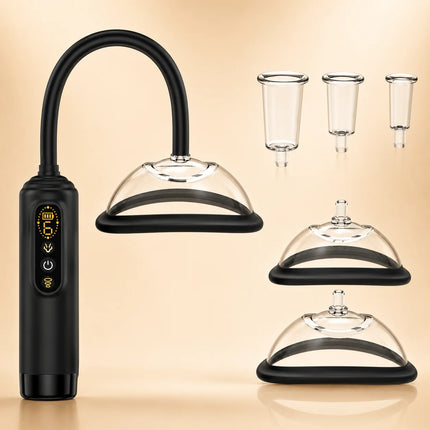 Pussy Pump Vibrator Sucking Toys BDSM Electric Vacuum Suck Vagina Sex Pump 7 Suction Female Sex Toy Clit Nipple Sucker for Women