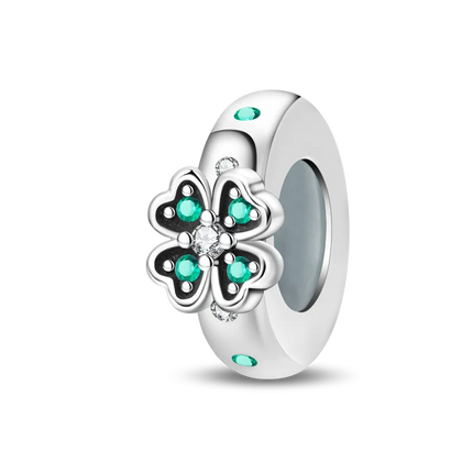 925 Sterling Silver Green Series Flower Tree Apple Pendant DIY Fine Beads Fit Original Charms Bracelet Women Jewelry Diy