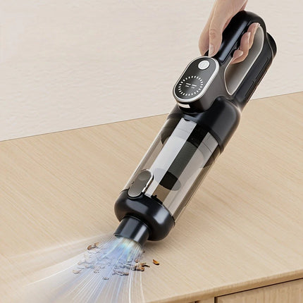 Car vacuum cleaner wireless one-button dust dump high-power portable vacuum cleaner large suction mini handheld vacuum cleaner