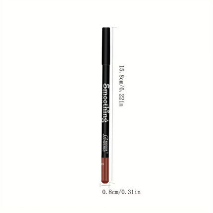 12 pcs Long-Lasting Lipstick Set with Professional Lip Liner Pencil and Matte Lip Gloss Makeup for Women Valentine's Day Gifts