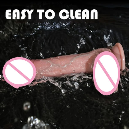 Realistic Soft Silicone Dildo Sexy Adult supplies Penetration Dildo Anal Masturbation Dick Penis Sex Toys For Women Adult Toys18
