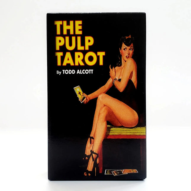 12×7cm The pulp tarot cards board games Engish version with paper manual