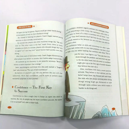 Murphy‘s Law Comic Book For Kids,A Graphic Novel Explaining Life Principles for Children 8-12 Years,Fun Science Picture Books