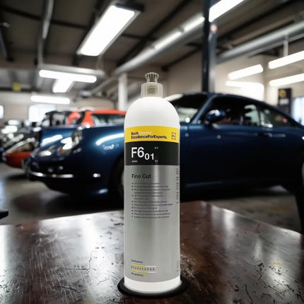 Kochchemie F6 01 250ml Silicone-Free Car Polish Effective for All Paint Types Removes Medium to Heavy Defects