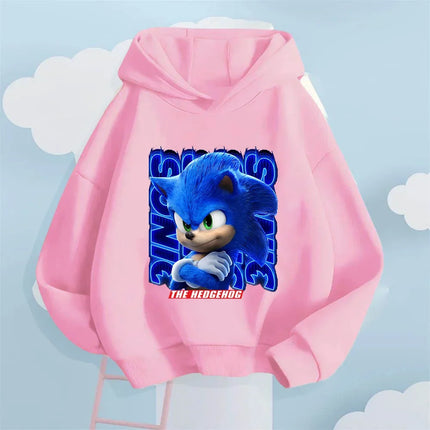 New, fresh and fashionable printed hoodies for boys, girls and children, warm and cute sweatshirts for autumn and winter