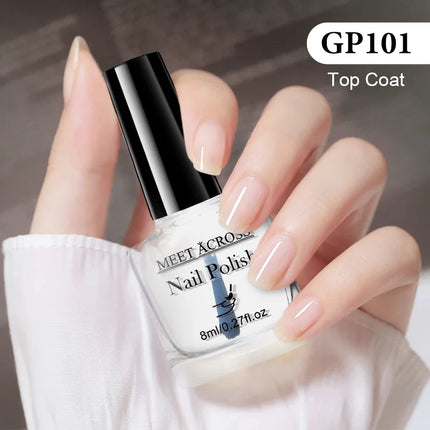 8ml Water-Based Nail Polish 48 Colors Long Lasting Quick Drying No Need of Lamp to Cure Nail Supplies Vernis for Nails Manicure