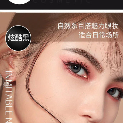 Silk Fiber Matte Mascara Makeup Ultra-Fine Brush Lengthens Eyelashes Waterproof Fast Dry Brown Black Curling Mascara Comestic