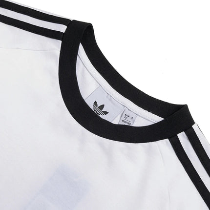 Adidas Men's 3-Stripes Long Sleeve T-Shirt - Cotton Fitness Top