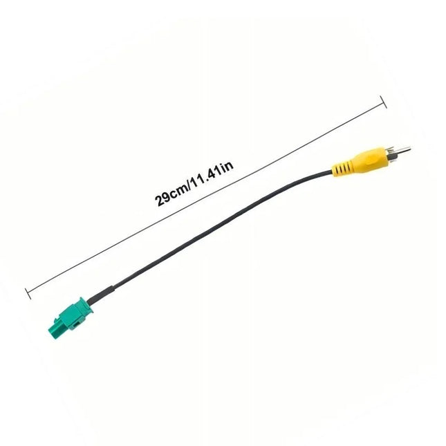 Rear View Camera Adapter Cable Fakra to RCA Suit for Mercedes-Benz Reversing Line  Connector Car Rear Sight Conversion Wire