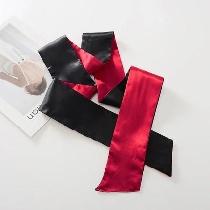 Sexy Lace Eye Mask Blindfold Handcuff Restraint Sex Mask Costume Stain Tie Eye Shade Cover Band Blinder Ribbon Couple Role Play