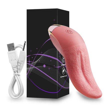 Powerful Realistic Tongue Licking Vibrator Female Clitoral Nipples Anal Stimulator Vibrator Sex Toys for Women Adults