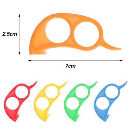 1-30Pcs Fruit Orange Peelers Creative Multifunctional Lemon Oranges Slicer Easy Opener Citrus Knife Home Kitchen Fruit Gadgets