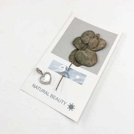 Dangle Charm Pendant Heart with Shell Women Summer Brand New Romantic 925 Sterling Silver Love Gift