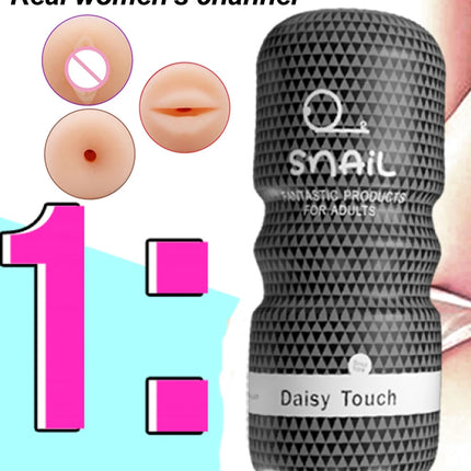 Realistic Vagina Anal Male Masturbator Silicone Soft Tight Pussy Erotic Adult Toys Penis Sex Toys for Men Masturbation Cup 18+