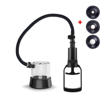 Men Glans Trainer Vacuum Pump Penis Head Massager Desensitization Exerciser Masturbator Cup Adult Sex Toys for Men DelayTraining