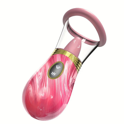 Sucking Vibrator Sex Toy for Women Clit Sucker Tongue Licking Removable Cup G Spot Nipple Vagina Clitoral Oral Vacuum Stimulator
