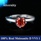 0.5ct with box / SZ-Red Moissanite