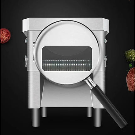 Electric Meat Cutter Household Stainless Steel Automatic Vegetable Cutter 110V-220VHome Electric Soft Vegetables Slicer