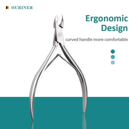 Cuticle Nippers Nail Manicure Cuticle Scissors Clippers Trimmer Dead Skin Remover Pedicure Stainless Steel Cutters Tool
