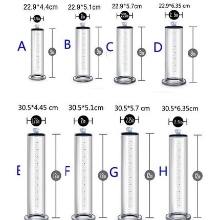 Electric Penis Pump Acrylic Airplane Cup Intelligent Pene sexy accessories for men Negative Pressure Cylinder Adult Product toys