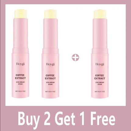 Caffeine eye cream stick nourishes the skin, improves fine lines, relieves eye bags and dark circles, and brightens the eye skin