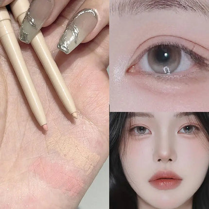 Charming Shiny Lying Silkworm Eyeliner Pencil Matte Waterproof Lasting Highlighter Eyeshadow Glitter Liquid Liner Eye Pencile
