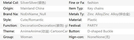 Anime Girls Last Tour Keychain Kawaii Chito And Yuri Cartoon Figures Acrylic Pendant Key Chain Backpack Bag Fashion Ornament