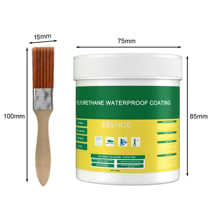 Transparent Waterproof Coating Sealant Agent Wall Leak Repair Material Invisible Glue for Roof Leakage Crack Seepage with Brush