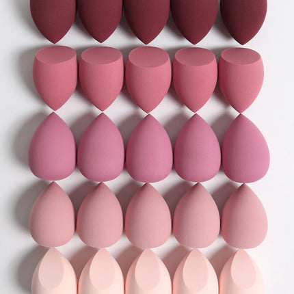 25 Beauty Eggs (Makeup Sponges), Foundation Make-Up Mixed Beauty Sponges, Liquid, Cream and Powder Flawless, Multi-Color Makeup