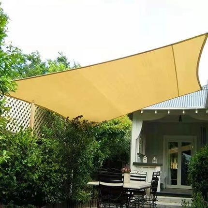 Beige  sunshade cloth sunshade durable sun protection shade mesh suitable for terrace plant greenhouse chicken coop porch