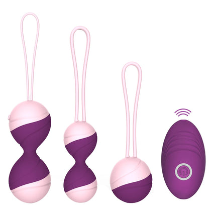 2026 New Upgrade Kegel Balls Vibrating Egg Sex Toys For Woman Wireless Remote Vaginal Tighten Exercise 10 Speed Vbrator Adult