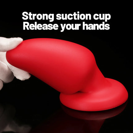 Liquid Silicone Anal Plug Various Sizes Huge Pointed Tip Buttplug Soft Adult Sex Toy Female/Male Masturbation Prostate Massager