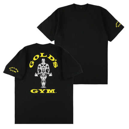 2026 Golds Gym New Age Tees Mens Large-sized Printed T-shirt - Suitable for Daily Workouts Can Be Worn for Casual Wear