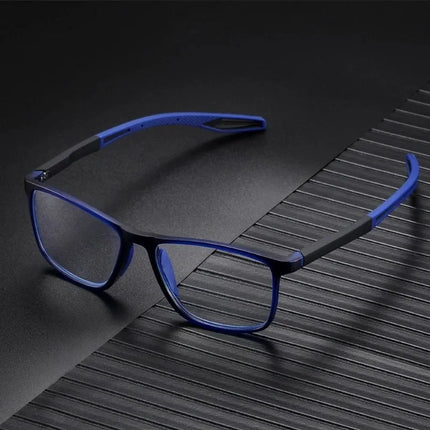 Vintage Ultralight TR90 Reading Glasses Men Women Retro HD Lens Blue Light Blocking Eyewear Classic Square Far Sight Eyeglasses