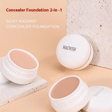 Waterproof Full Coverage Concealer for Tattoos, Scars - Natural Finish Foundation for All Skin Tones & Types Dark Circle Acne