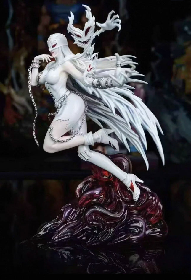 New Lady Devimon Anime Figures Digimon Figure 24cm Model Toys Collection Desk Ornament Pvc Decor Statue Custom Gifts