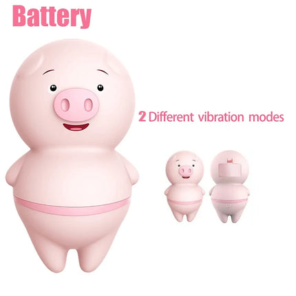 Pink Pig Tongue Lick Vibrators Anal Clitoris Nipple Massager G-Spot  Adult Product Erotic Sex Machine 6/2 Modes Female Sex Toys