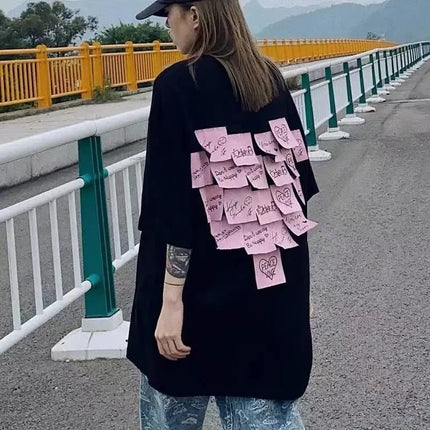 Graphic Essentials with Letter Prints Aesthetic Crewneck Female Streetwear Sweatshirt Pullover Korean Fashion Punk Tops Vintage