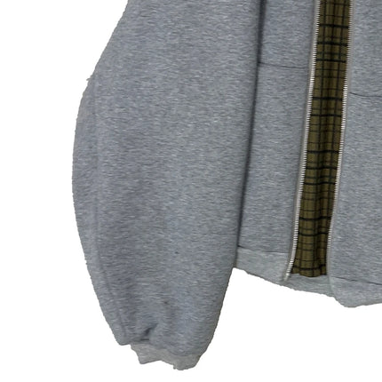 Mauroicardi Autumn Oversized Reversible Hoodies Men Loose Casual Luxury Designer Clothes Hoodie with Plaid Lining Sweatshirt