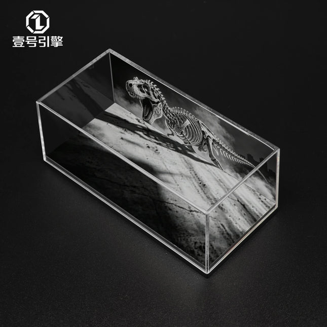 1/64 model acrylic display box compatible with MINIGT Porsche Bone Dragon
