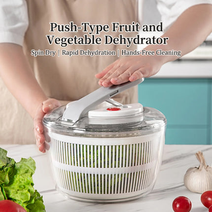 Vegetables Salad Spinner Lettuce Leaf Vegetable Dehydrator Multifunctional Vegetable Washer Salad Vegetable Dryer Mixer