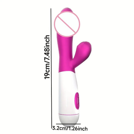 Female vibrator, featuring powerful clitoral stimulation function, female vaginal squeezing massage vibrator, adult pleasure sex