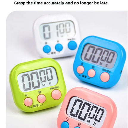 Egg Timer Children Alarm Clock Pomodoro Timer for Studying Gadgets Digital Kitchen Visual Tools Dining Bar Home Garden